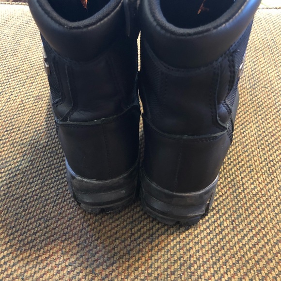 Harley Davidson Black Leather Riding Boots - Picture 5 of 8